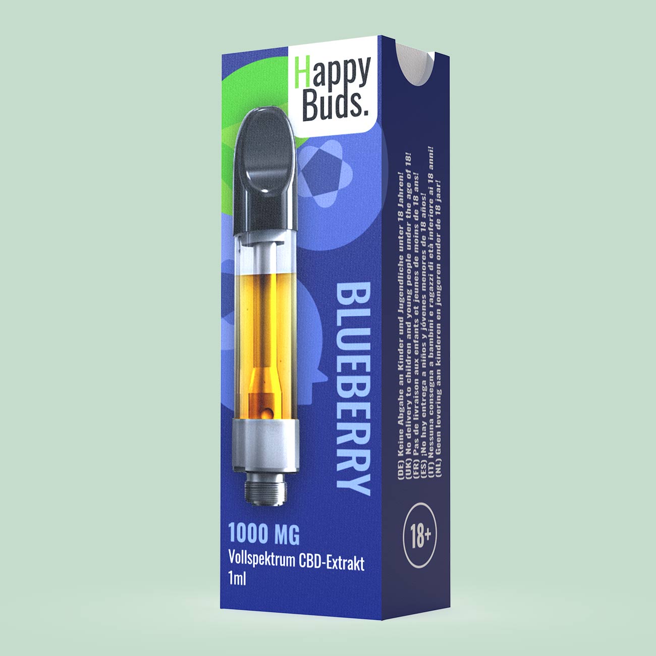 Blueberry - CBD Vape Kartusche