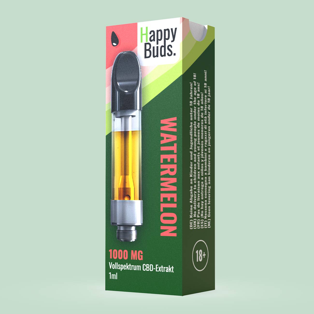 Watermelon - CBD Vape Kartusche