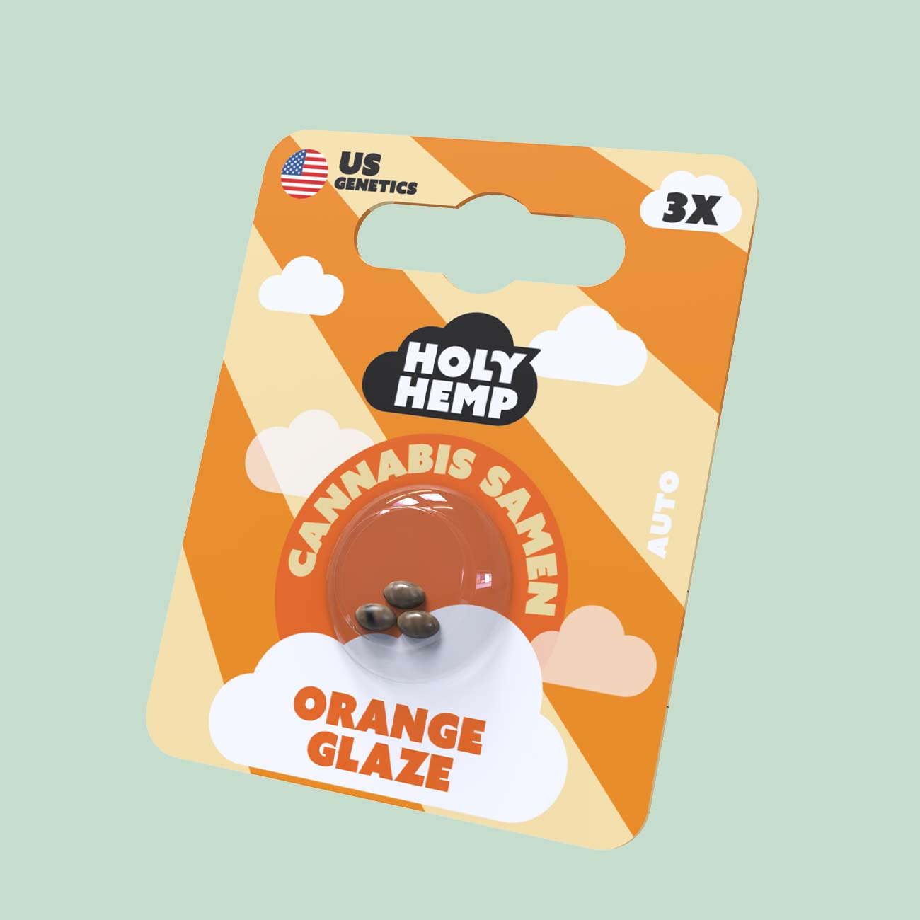 Orange Glaze Cannabissamen